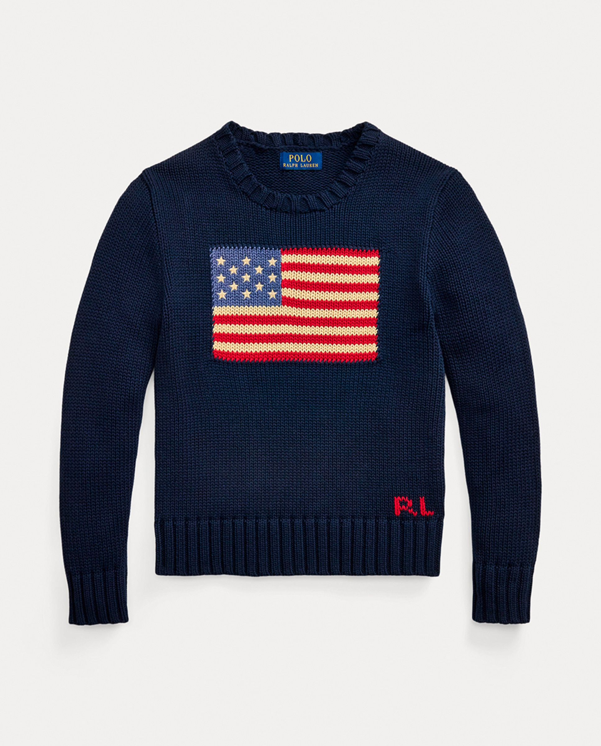 Camisola de Malha de Algodão - Azul-Marinho Azul-marinho-6