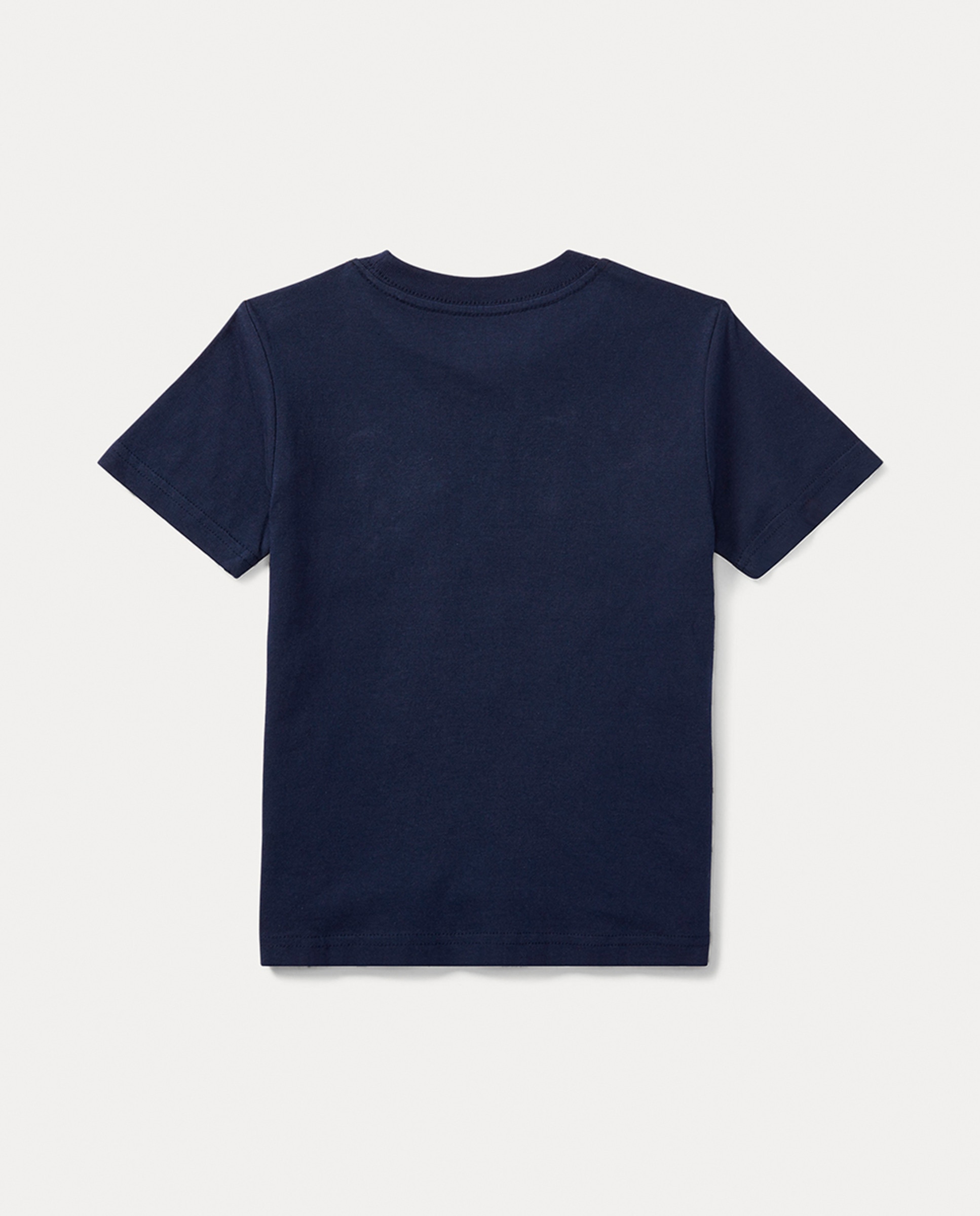 T-shirt de Algodão - Azul-Marinho Azul-marinho-5