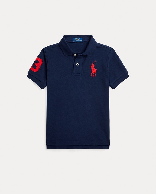 Imagem 0 de Polo Piqué de Algodão com Big Pony