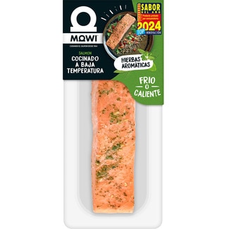 Salmão Cozinhado a Baixa Temperatura com Ervas embalagem 125 g - Mowi