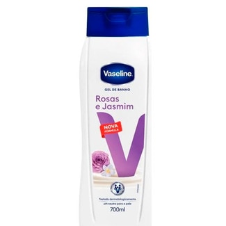 Gel de Banho Rosas e Jasmim embalagem 700 ml - Vaseline