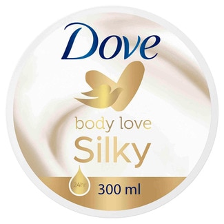 Creme Corpo Hidratante Silky embalagem 300 ml - Dove