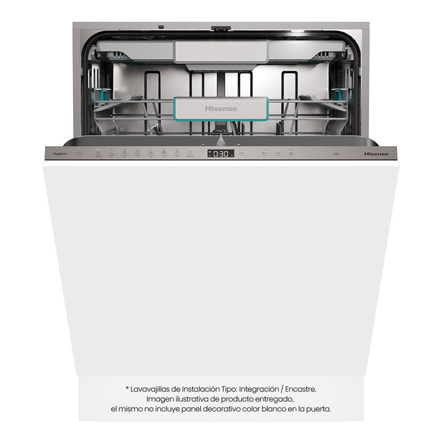 Imagen 0 de Lavavajillas integrable Hisense 16 servicios, Bandeja para cubiertos, 60 cm - HV673A65