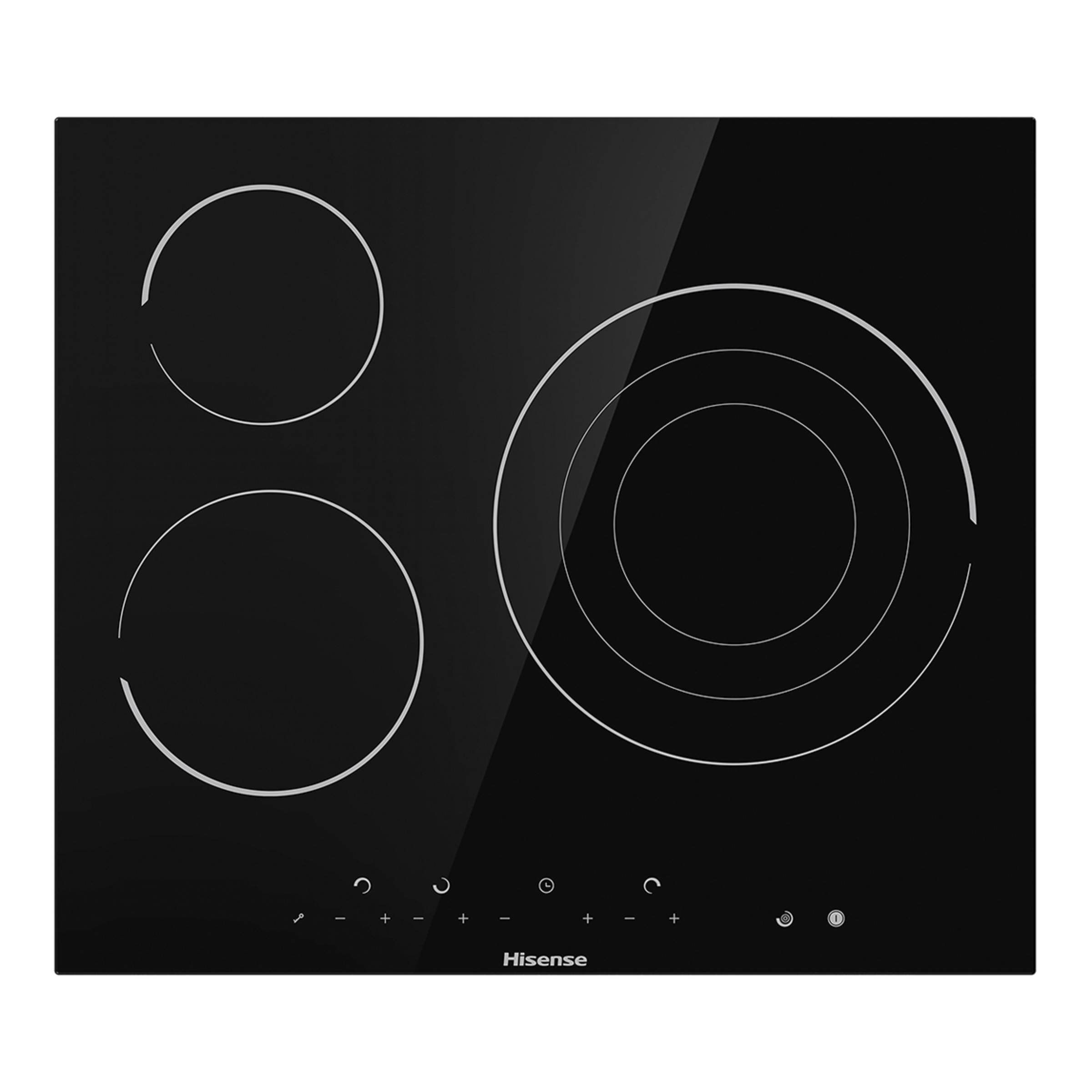 Placa vitrocerámica Hisense zona triple - E6322C Negro-1