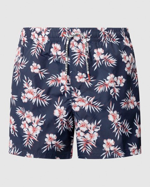 Imagem 0 de Calções de Banho com Estampado de Fantasia