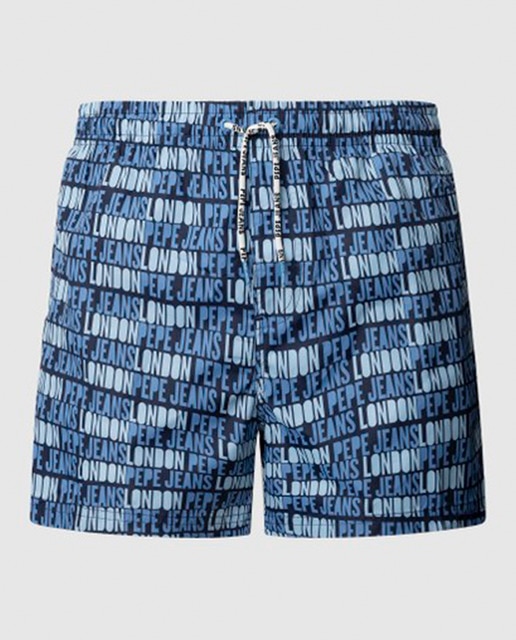 Imagem 0 de Calções de Banho com Estampado de Fantasia