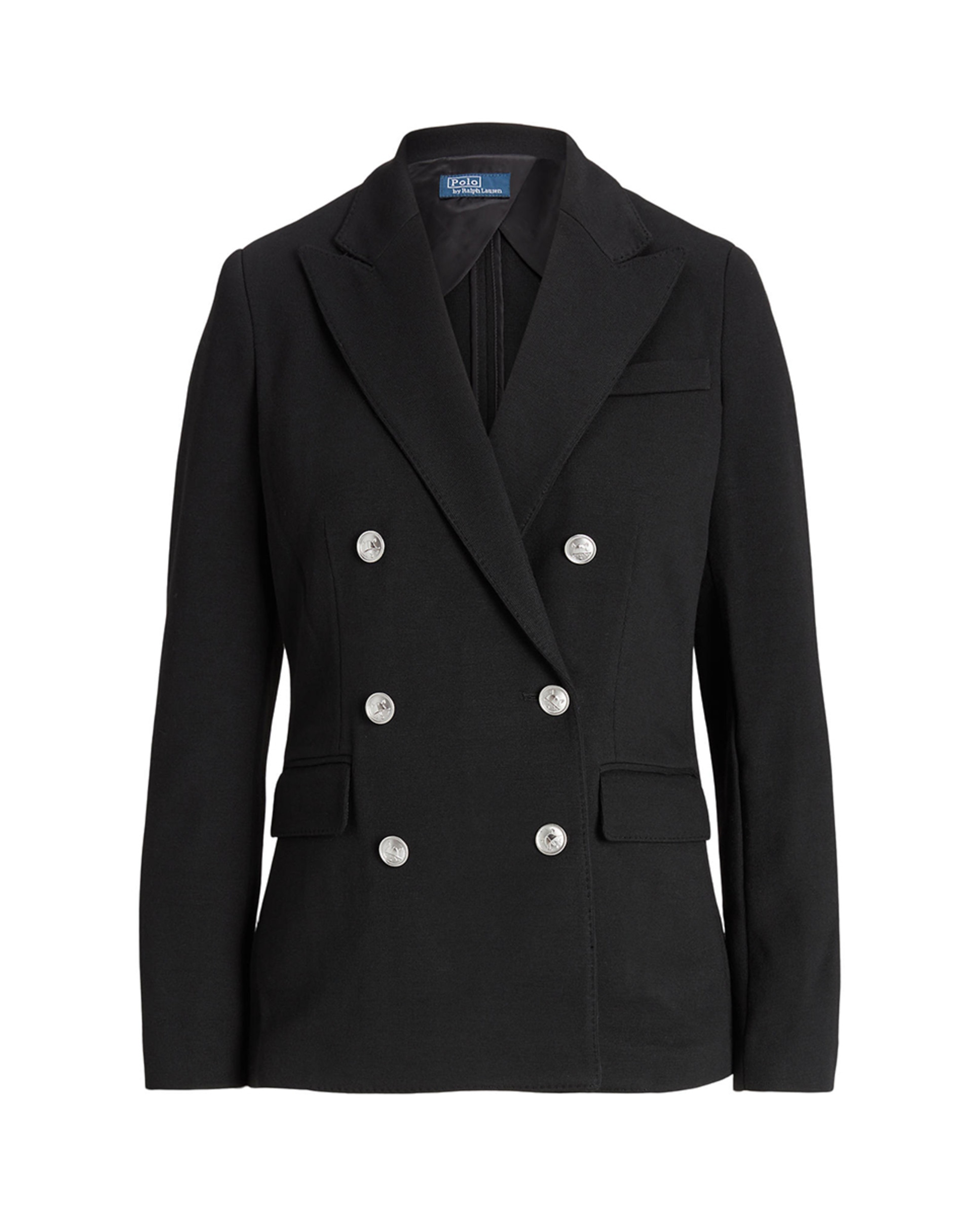 Blazer com Bolsos e Botões Preto-6