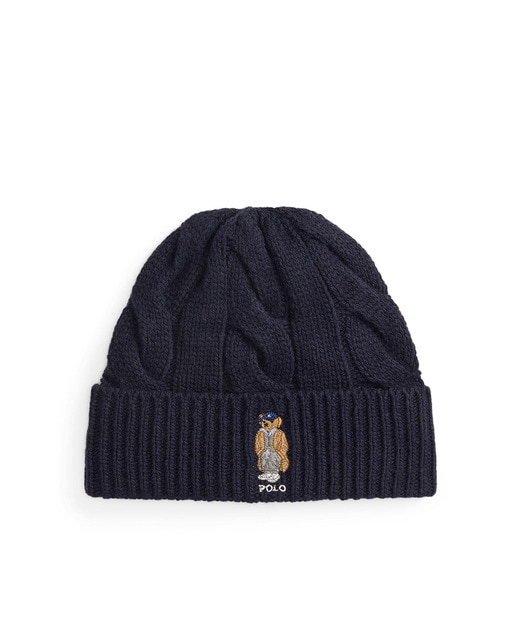 Imagen 0 de Gorro de mezcla de lana con Polo Bear
