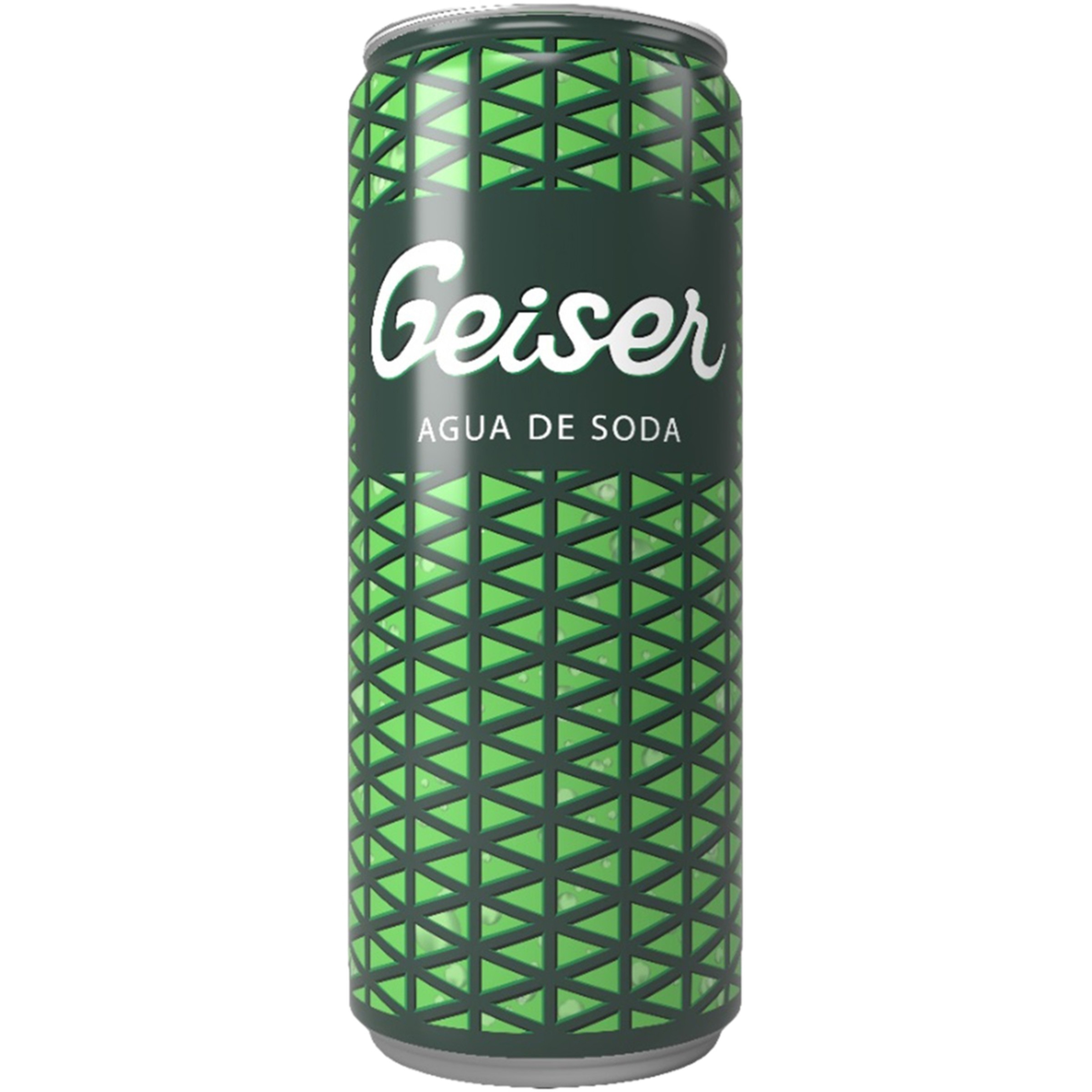 agua de soda lata 33 cl
