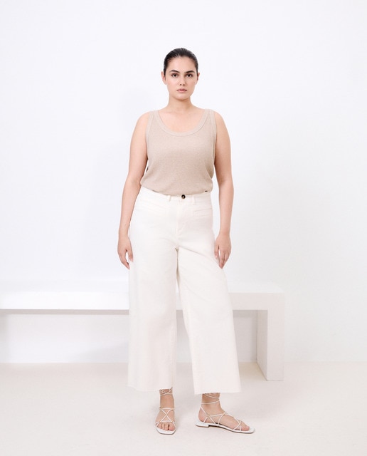 Imagem 0 de Jeans Culotte
