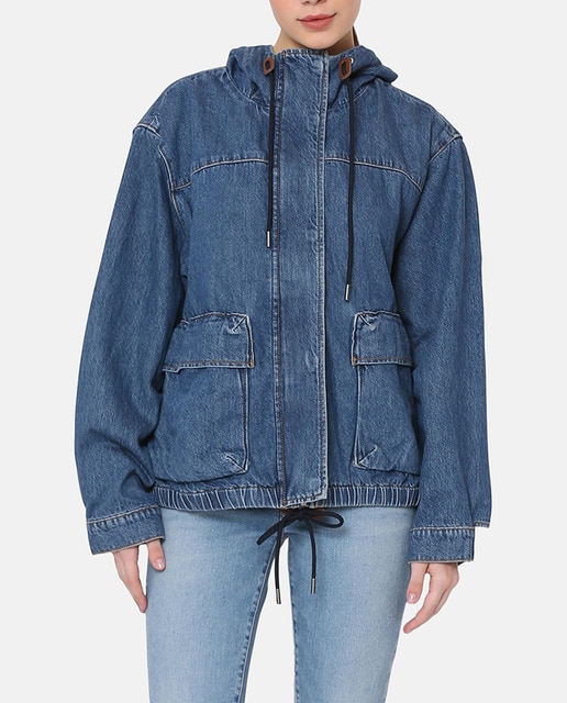 Imagen 0 de Chaqueta de mujer con capucha ajustable