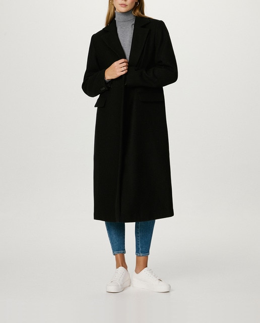 Imagen 0 de Abrigo largo de mujer