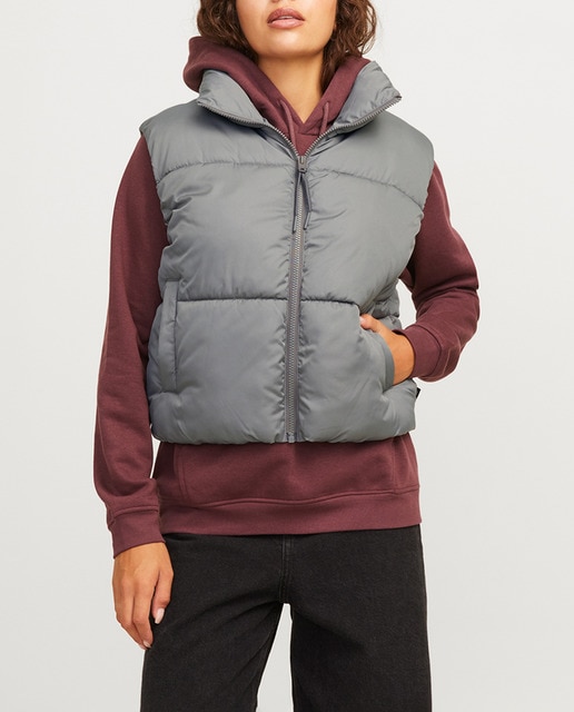 Imagen 0 de Chaleco liso acolchado de mujer