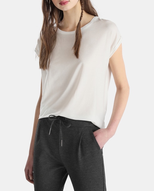 Imagen 0 de Camiseta básica de mujer Vero Moda de manga corta