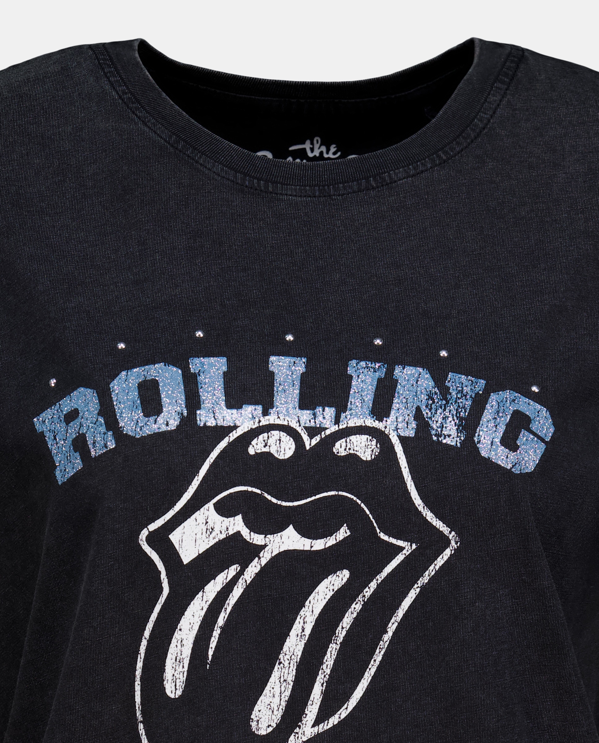 T-shirt Licença Rolling Stones Preto-2