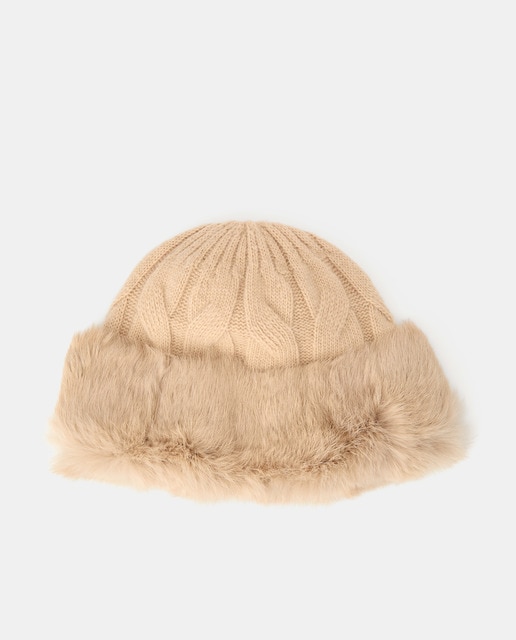 Imagem 0 de Gorro de ponto com pelo