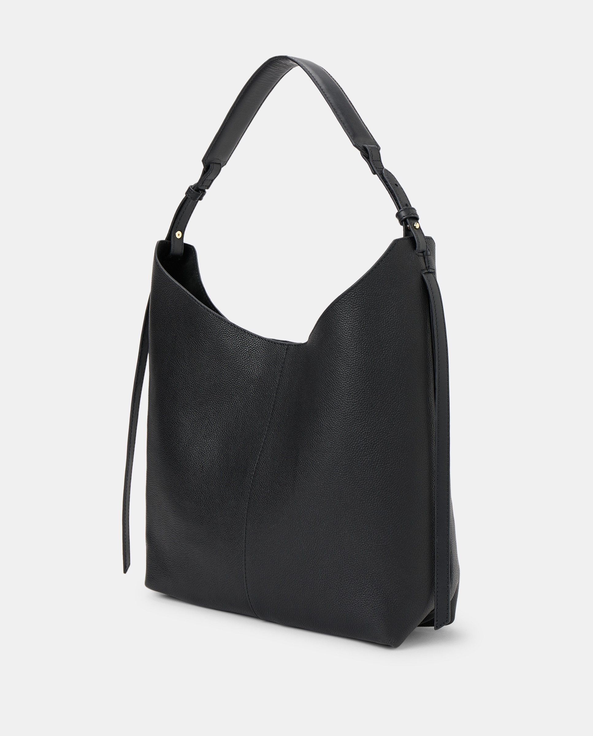 Mala de Ombro com Bolso à Frente Preto-2