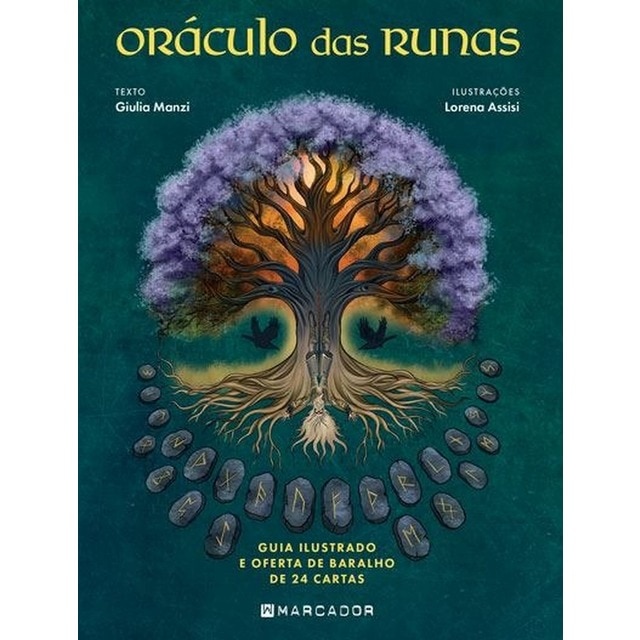Imagem 0 de Oráculo das Runas - Guia ilustrado e oferta de baralho de 24 cartas