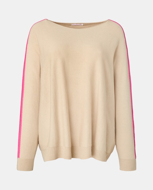 Imagem 0 de Camisola de malha de mulher com decote redondo