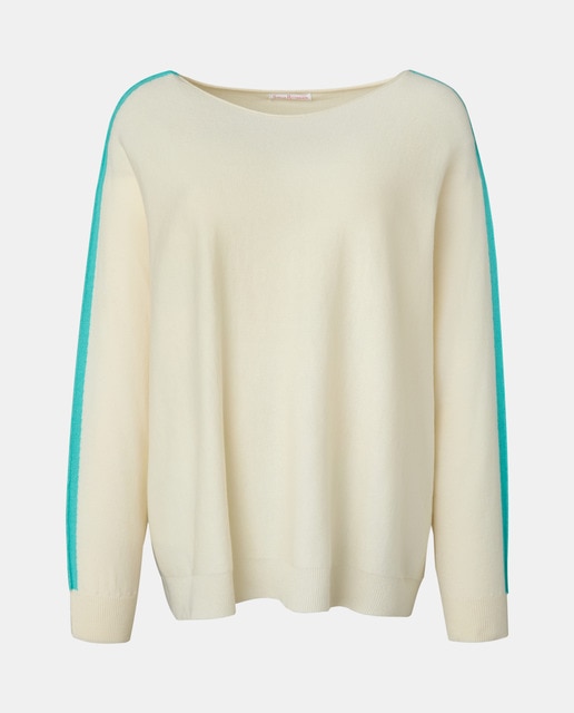 Imagem 0 de Camisola de malha de mulher com decote redondo
