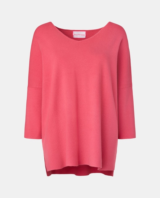 Imagem 0 de Camisola de Malha com Decote em Bico