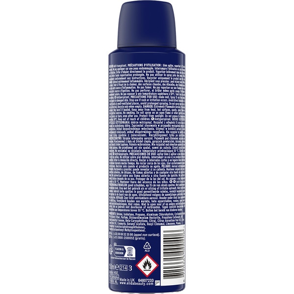 desodorante Expert Cool Fresh 0% alcohol 48 h antitranspirante Spray 150 ml