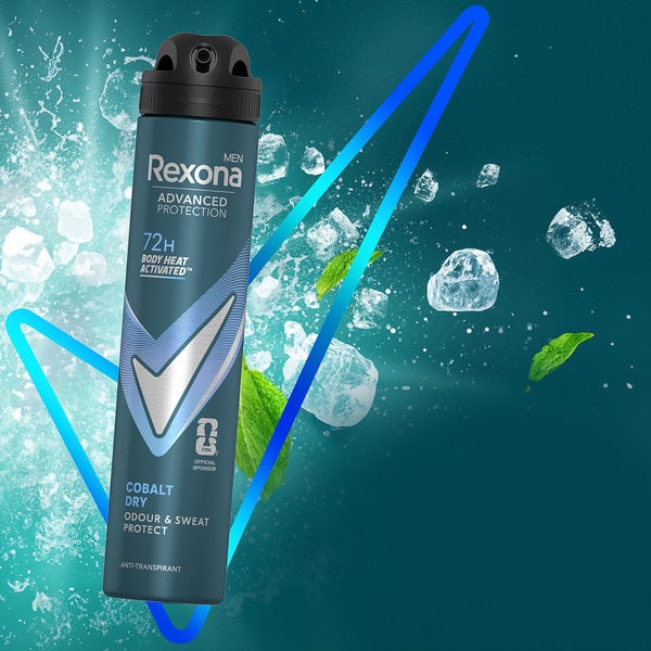 Advance Protection Cobalt Dry 72h Body Heat Activate antiperspirant deodorant spray 200 ml