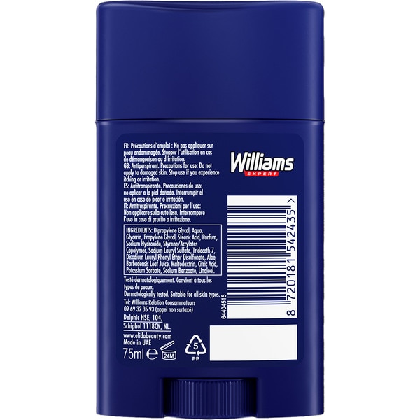 Expert Sensitive 48h deodorant stick with aloe vera and 0% alcohol container 50 ml