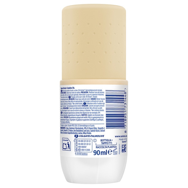 Dermo Sensitive XXL 72 Stunden Roll-on Deo gegen Reizungen Behälter 90 ml