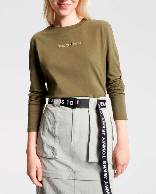 Imagen 0 de Camiseta de mujer entallada de manga larga