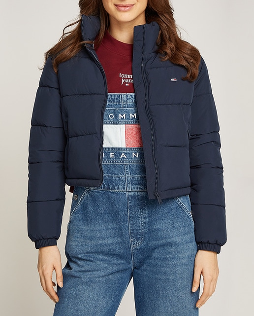 Imagen 0 de Plumífero de mujer acolchado cropped