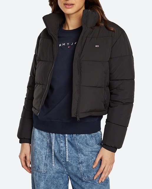 Imagen 0 de Plumífero de mujer acolchado cropped