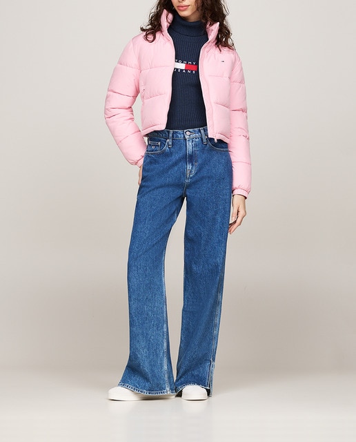 Imagen 0 de Plumífero de mujer acolchado cropped