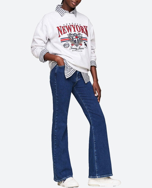 Imagen 0 de Pantalón vaquero de mujer Sylvia de tiro alto