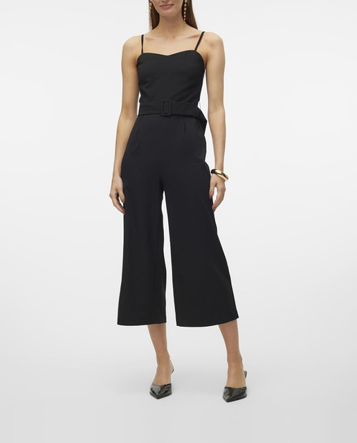 Imagen 0 de Mono midi de mujer con cinturon a juego