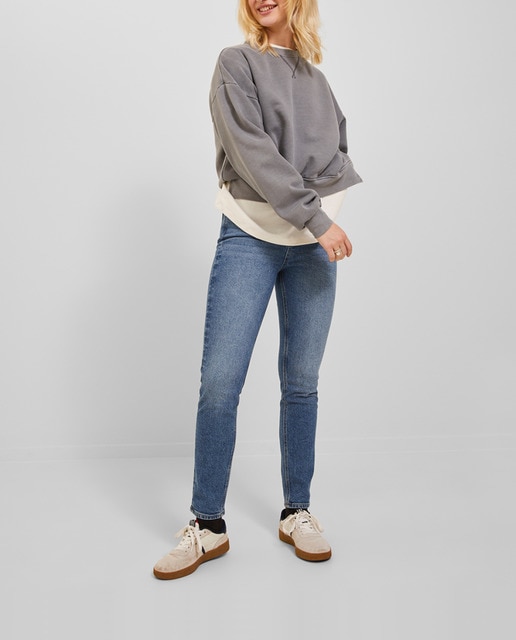 Imagen 0 de Vaqueros Berlín slim fit de tiro alto de mujer