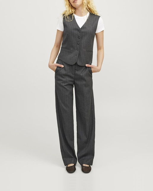 Imagen 0 de Pantalón de mujer de traje de raya diplomática