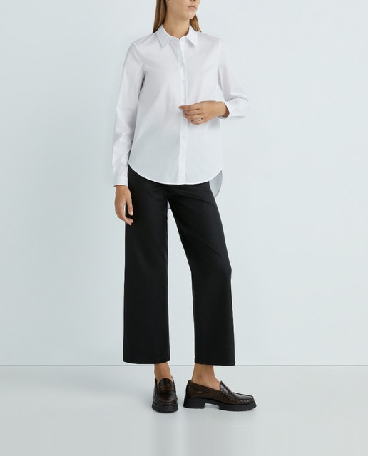 Imagen 0 de Pantalón de mujer encerado wide leg