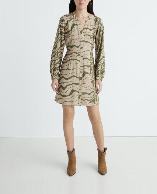 Imagen 0 de Vestido tipo camisa ancho