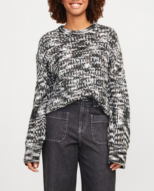 Imagen 0 de Jersey de mujer cuello redondo y con manga larga