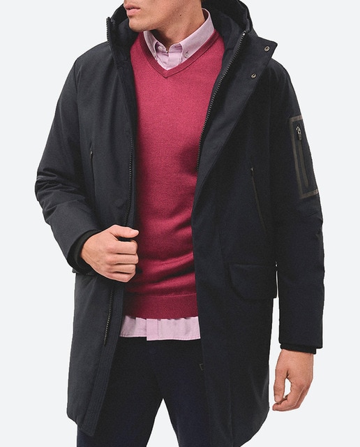 Imagen 0 de Parka de hombre técnica larga interior acolchado