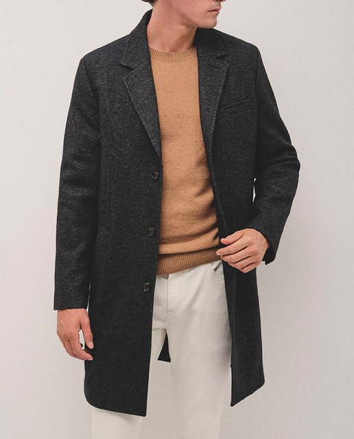 Imagen 0 de Abrigo de hombre con pechera desmontable