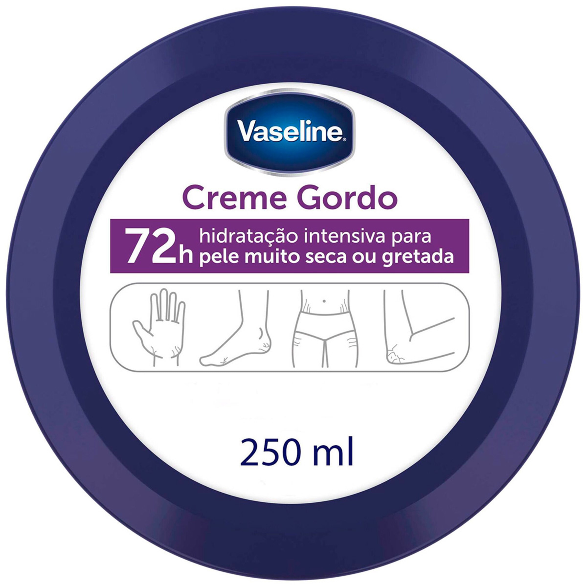 Creme Gordo Boião embalagem 250 ml