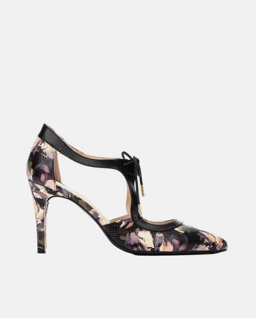 Imagen 0 de Zapatos de salón de mujer de piel