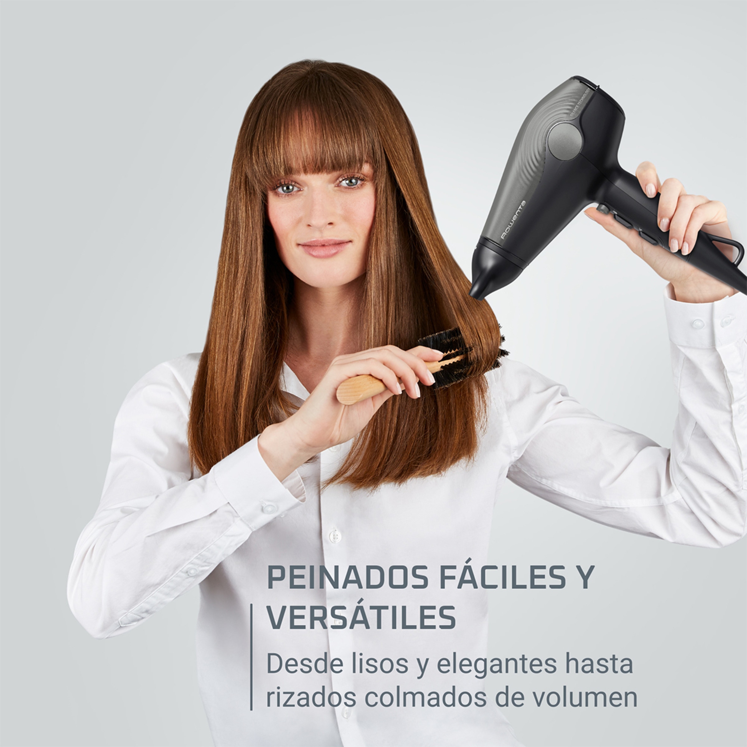 Secador de pelo Rowenta Ultra Silence con flujo de aire de alta velocidad Negro-9