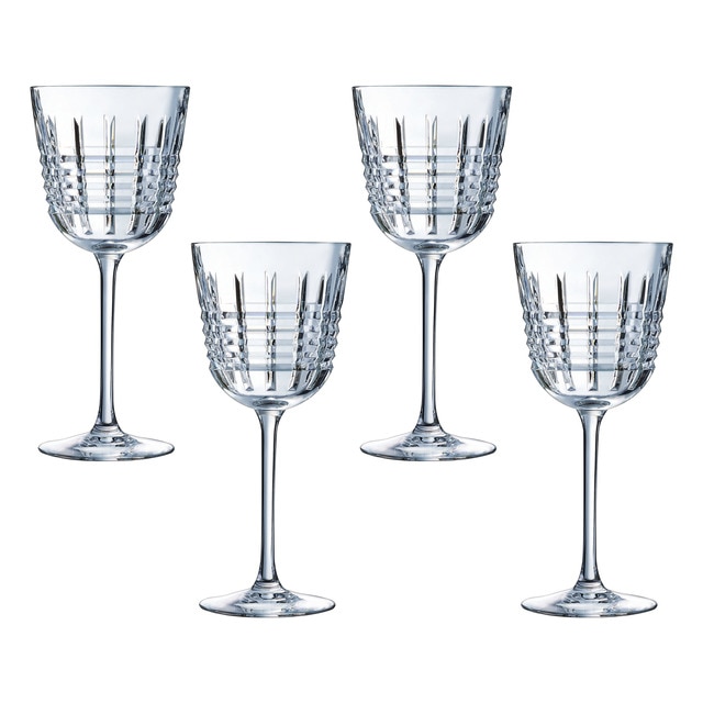 Imagen 0 de Juego de 4 copas de vino de cristal Rendez-Vous Cristal d'Arques
