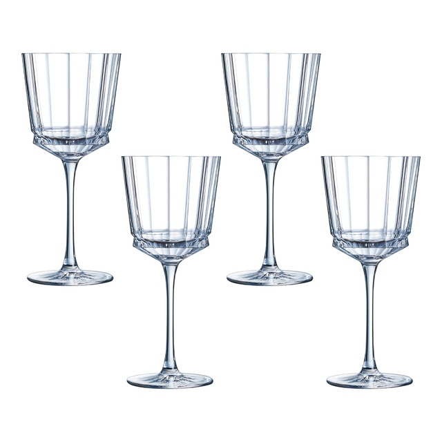 Imagen 0 de Juego de 4 copas de vino de cristal Macassar Cristal d'Arques
