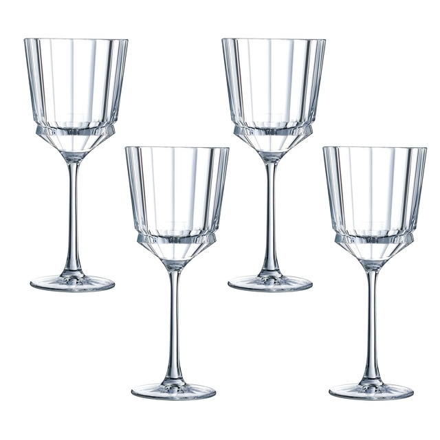 Imagen 0 de Juego de 4 copas de vino de cristal Macassar Cristal d'Arques