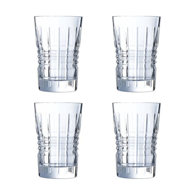 Imagem 0 de Conjunto de 4 Copos Altos de Cristal Rendez-Vous