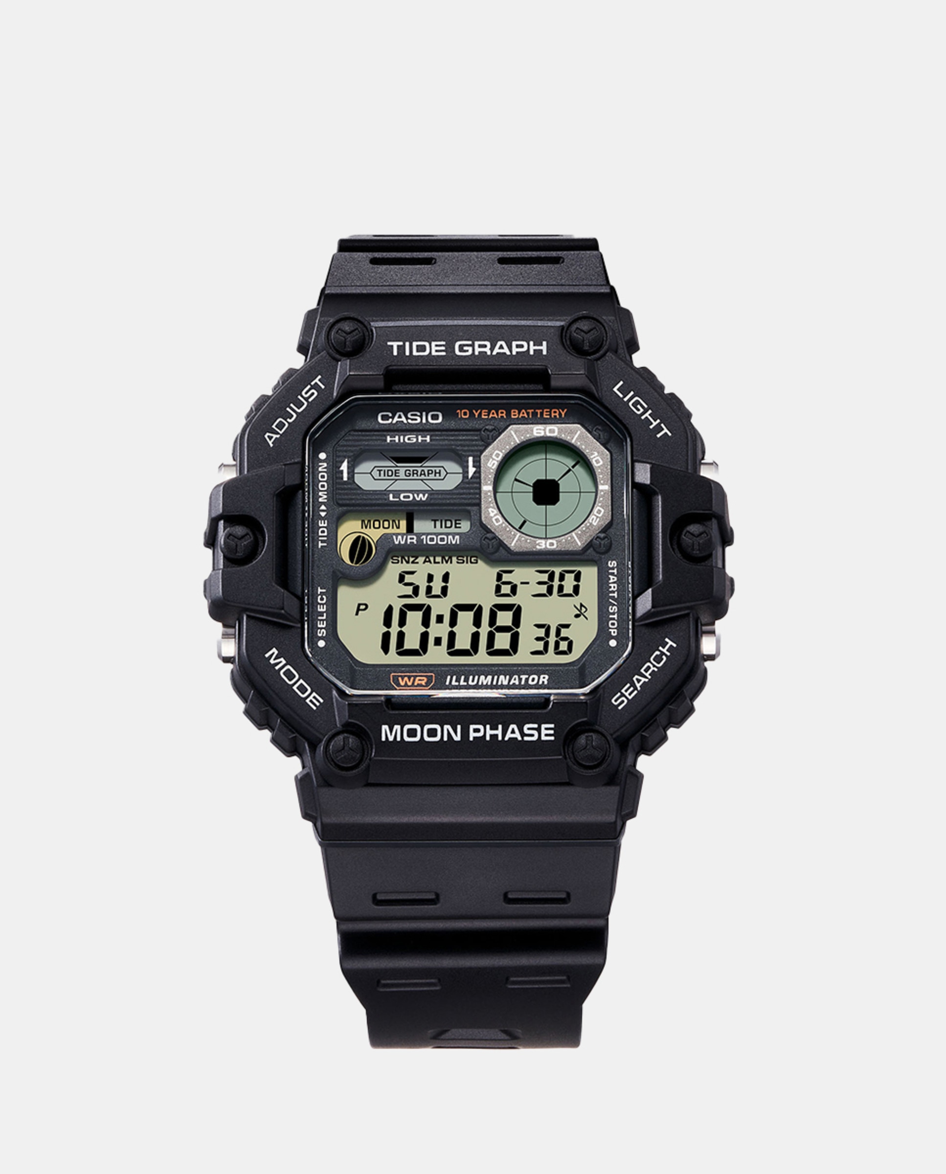 Reloj de hombre Timeless Collection WS-1700H-1AVEF Digital de resina Negro-1